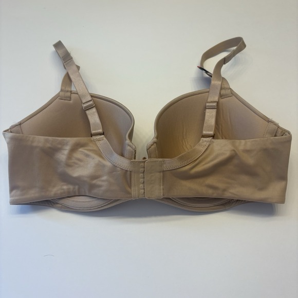 SPANX 1810 Bra La Mode Balconette Underwire Bra 34C Foam Memory Cup Beige NEW - Picture 3 of 8